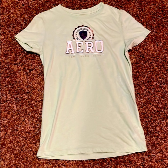 Aero Light Green T-Shirt Women’s Medium - Picture 1 of 3